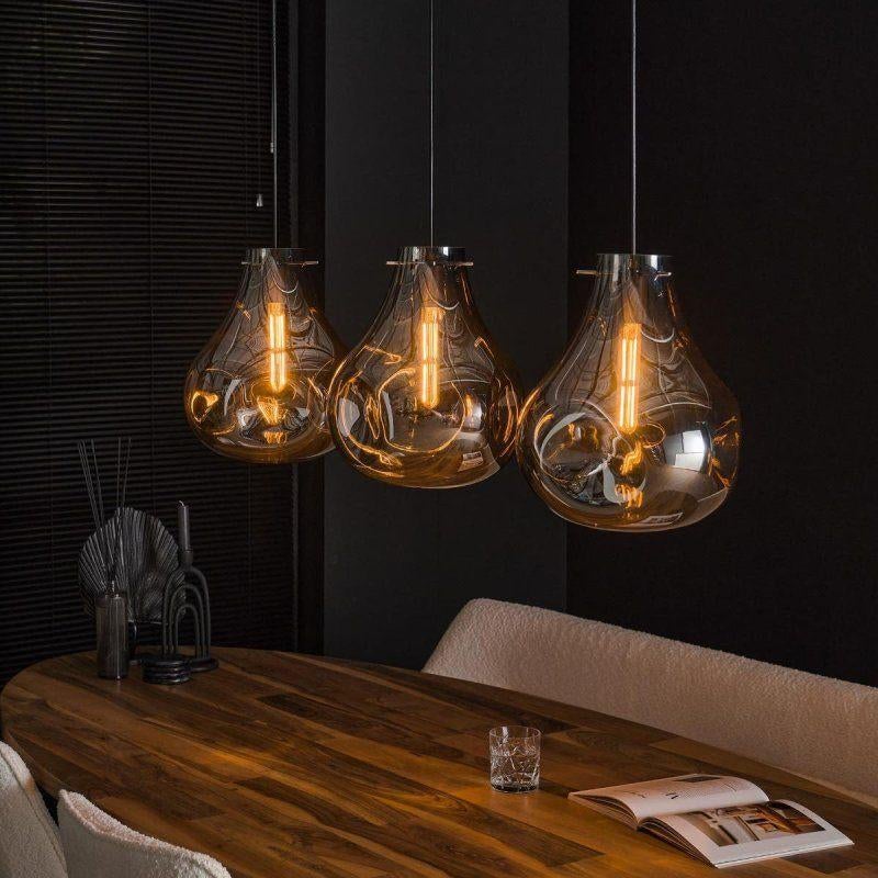 Hanglamp 3L Glacier, Ophalen, Nieuw, Minder dan 50 cm