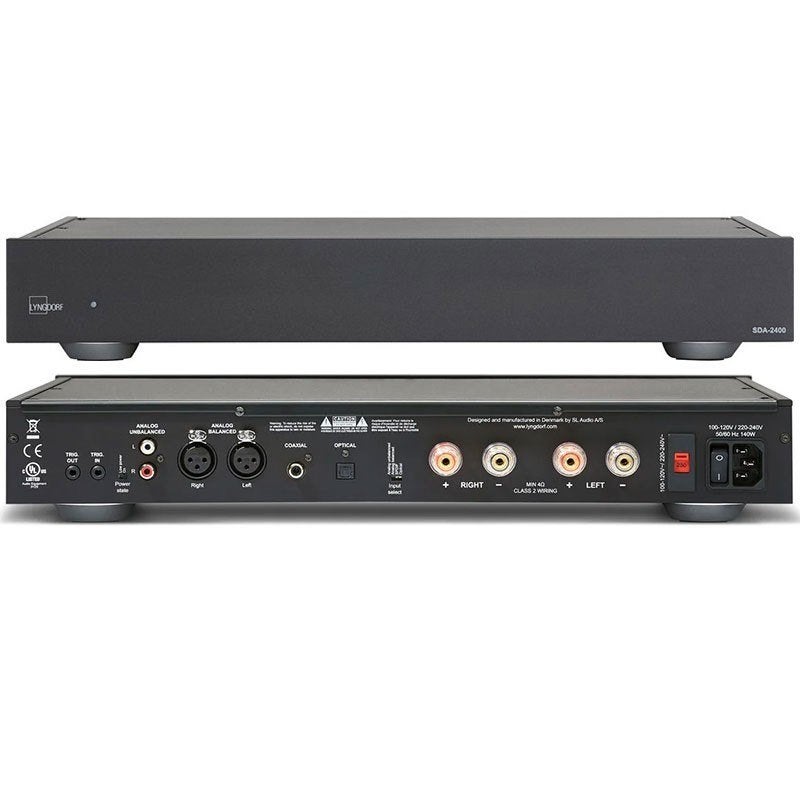 Lyngdorf SDA2400 eindversterker, Audio, Tv en Foto, Versterkers en Receivers, Ophalen, Zo goed als nieuw, 120 watt of meer, Overige merken