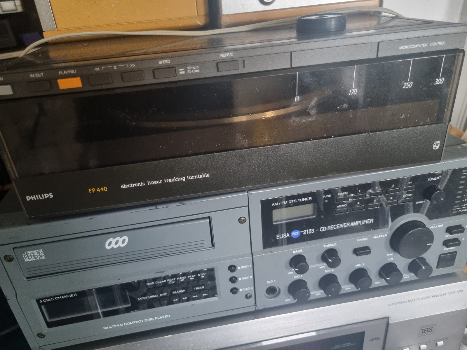Philips FP 440 Electronic Linear Tracking Platenspeler, Ophalen of Verzenden