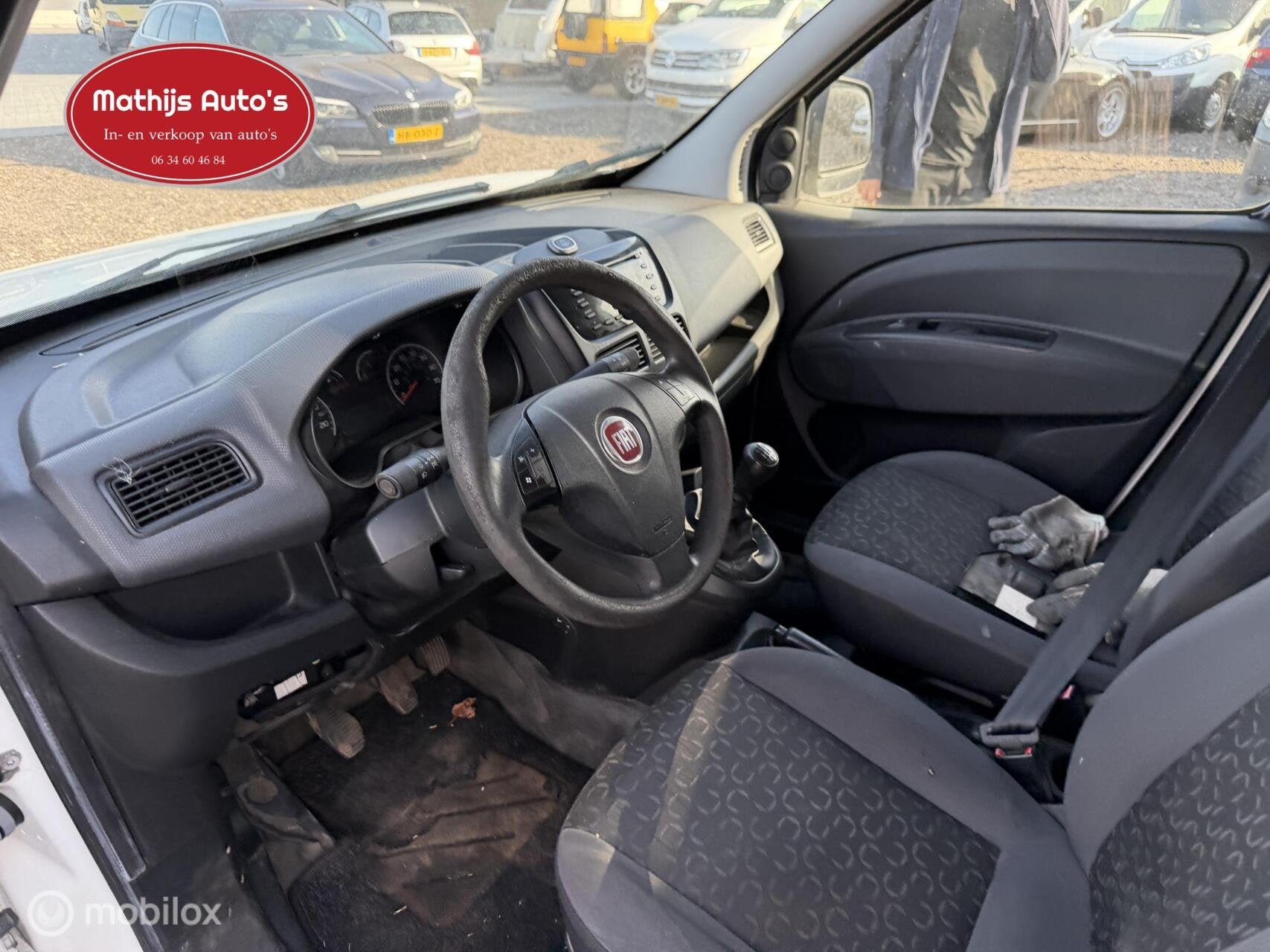Fiat Doblò Cargo 1.3 MultiJet SX Airco PDC Motorschade! Eng, Euro 5, 4 cilinders, Origineel Nederlands, Bedrijf