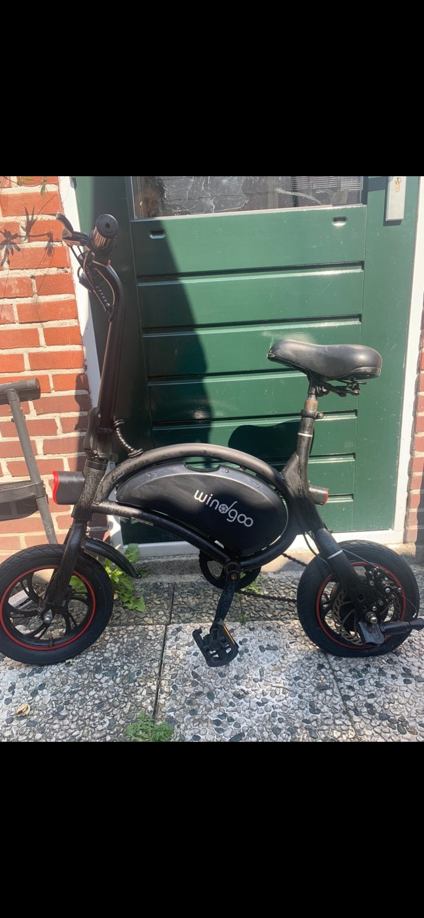 Windgoo B3 E-bike - 1 jaar oud, 25km/u actieradius, Ophalen of Verzenden, Gebruikt, Minder dan 30 km per accu, Overige merken