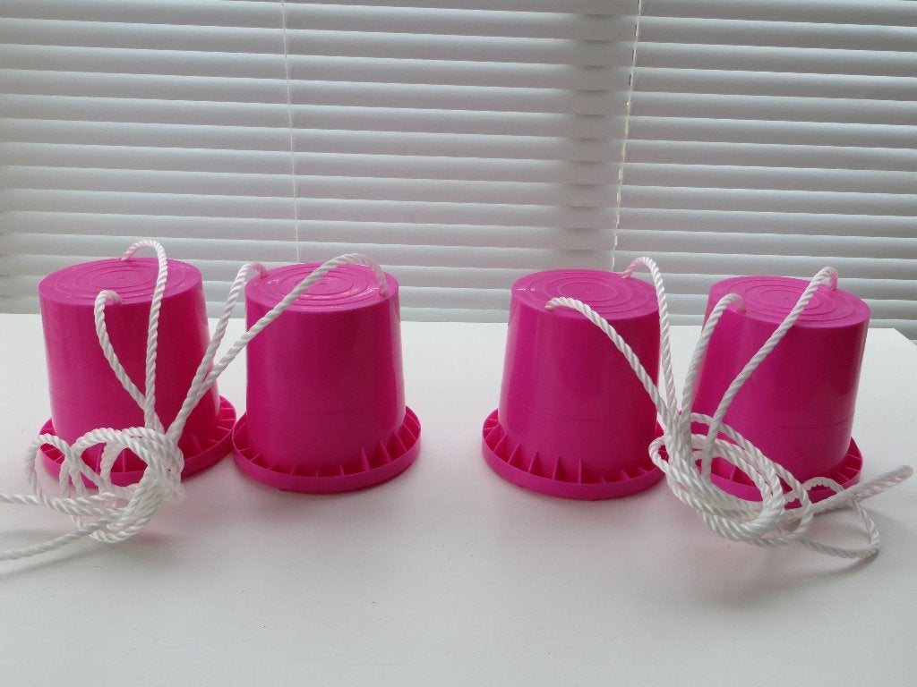 Loopklossen 2 Paar Roze NIEUW Binnen of Buiten speelgoed, Ophalen of Verzenden, Nieuw