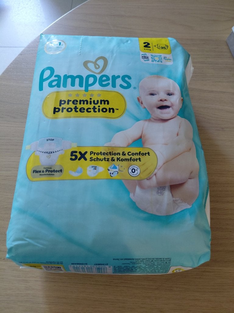 pampers luiers maat 2 voor 4-8 kilo nog zo'n 30 stuks, Ophalen of Verzenden, Nieuw, Jongetje of Meisje, Overige typen