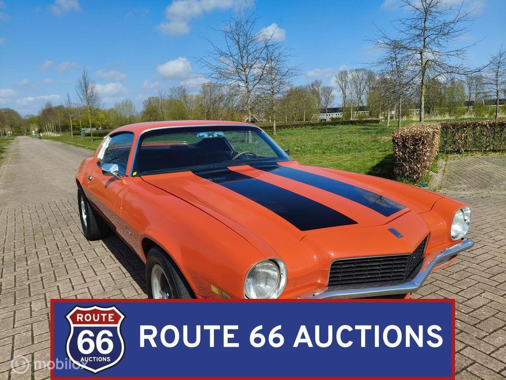 Chevrolet Camaro | 1970 | Route 66 Auctions, Auto's, Overige carrosserieën, Chevrolet, Zwart, Bedrijf