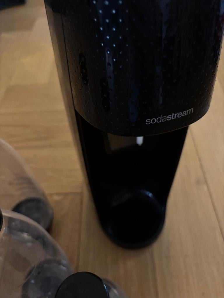 Sodastream met 3 flessen, Witgoed en Apparatuur, Ophalen of Verzenden, Zo goed als nieuw