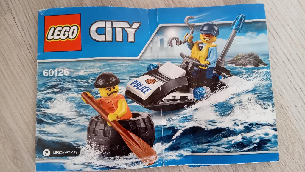 Lego city politie/ambulance/brandweer, Ophalen, Compleet, Lego, Complete set