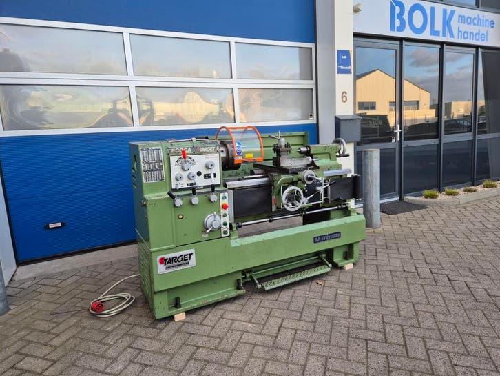 TARGET MACHINERY DRAAIBANK MADE IN BELGIUM 380V NETTE STAAT!, Doe-het-zelf en Verbouw, Gereedschap | Overige machines, Target