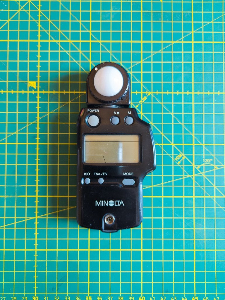 Minolta autometer IVF lightmeter, Lichtmeter, Ophalen of Verzenden, Gebruikt