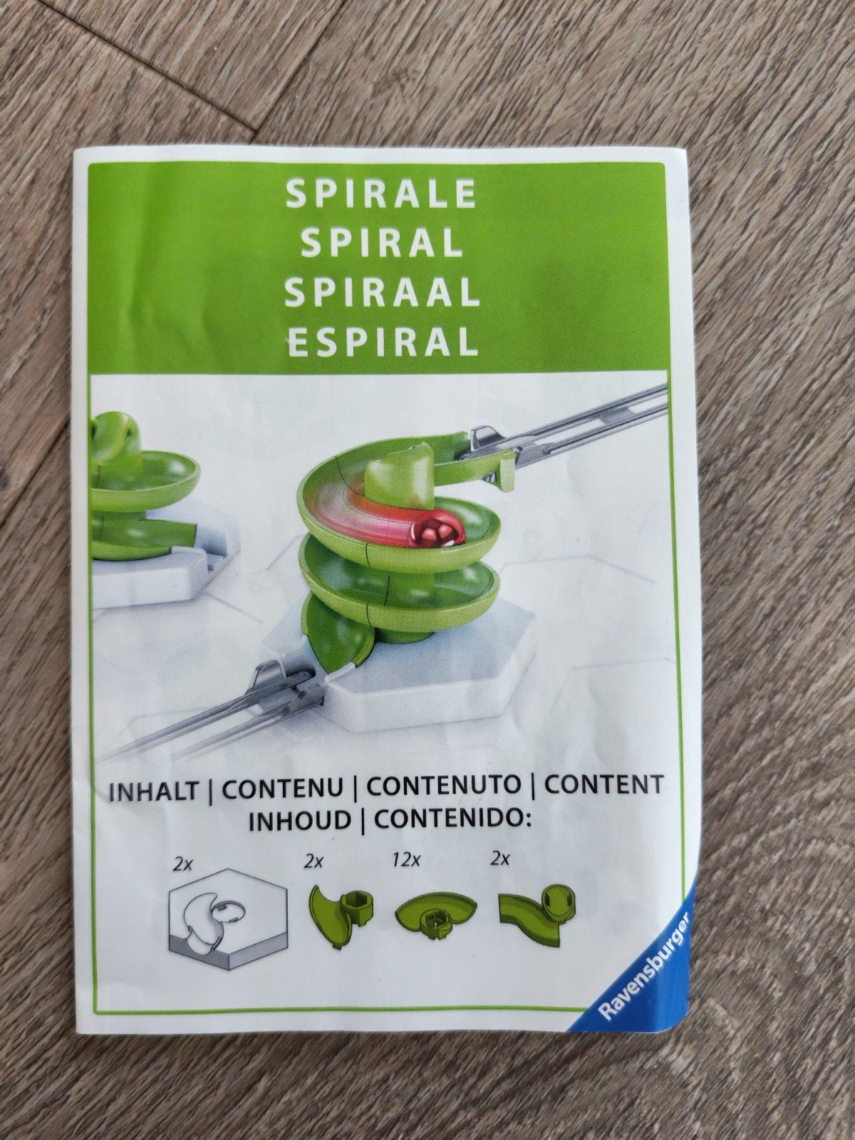 Ravensburger GraviTrax Spiral uitbreiding, Ophalen of Verzenden, Zo goed als nieuw, Overige merken
