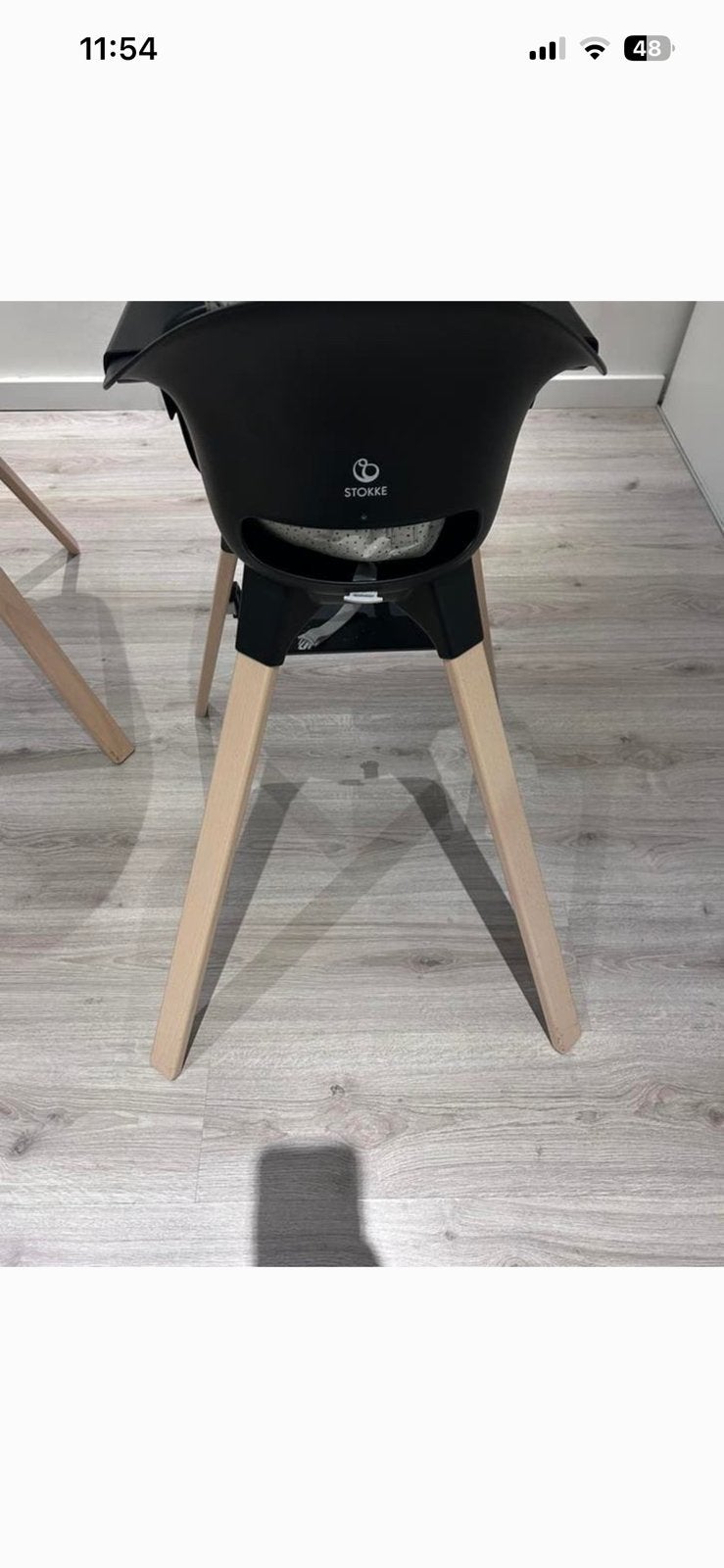 Stokke Clikk kinderstoel, Ophalen of Verzenden, Zo goed als nieuw, Meegroeistoel