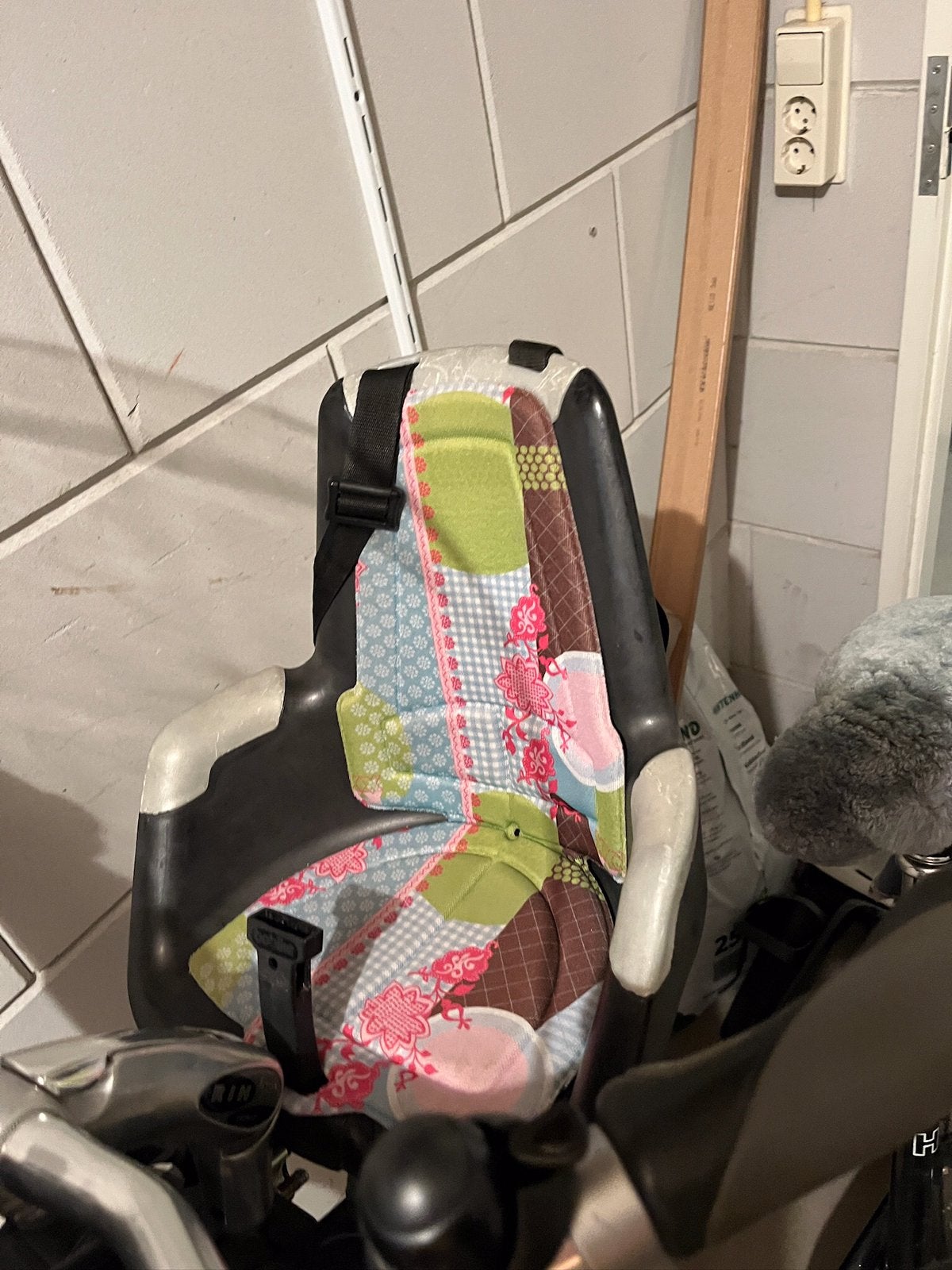 Bobike fietszitje voor voorop, Fietsen en Brommers, Ophalen, Zo goed als nieuw