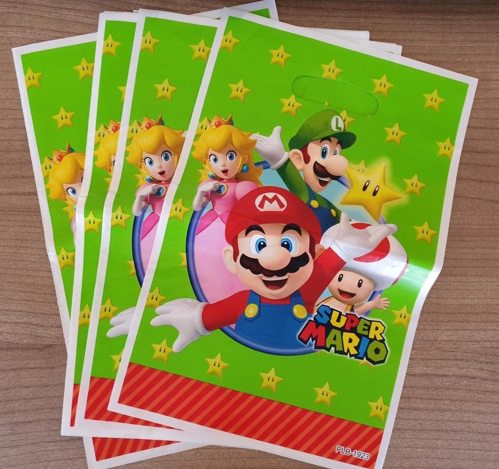 Leuke traktatie mario zakjes, nieuw, Ophalen of Verzenden, Nieuw, Feestartikel, Verjaardag