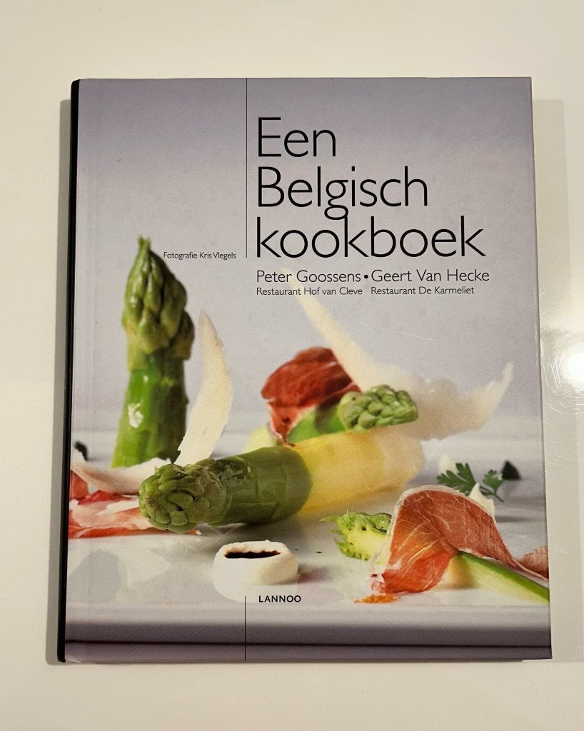 Een Belgisch kookboek (Peter Goossens / Geert Van Hecke), Ophalen of Verzenden, Zo goed als nieuw, Peter Goossens