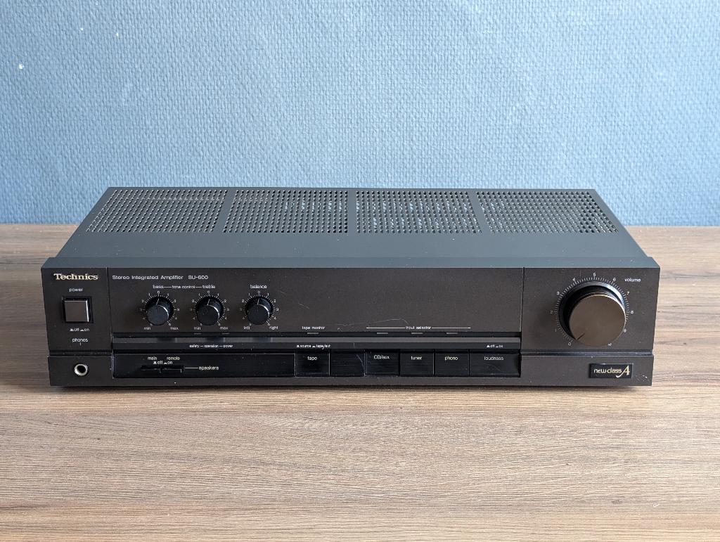 Technics SU-600 Versterker - Stereo!, Overige merken, Ophalen of Verzenden, Zo goed als nieuw, 60 tot 120 watt
