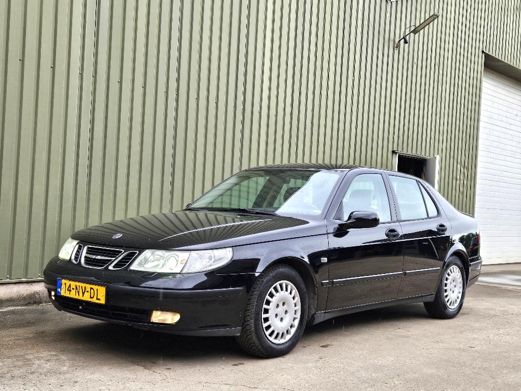 Saab 9-5 2.3 T AUT 185 pk 2004 | LPG | APK mei '27 | Xenon, 1800 kg, Beige, 2290 cc, Zwart
