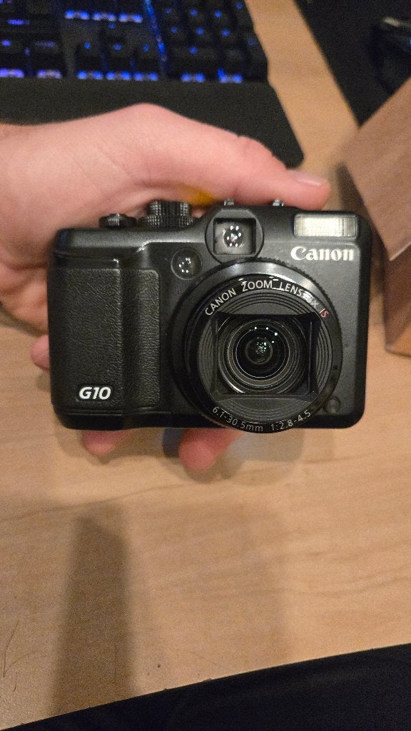 Canon G10, Gebruikt, USB-kabel, Canon, Ingebouwde flitser