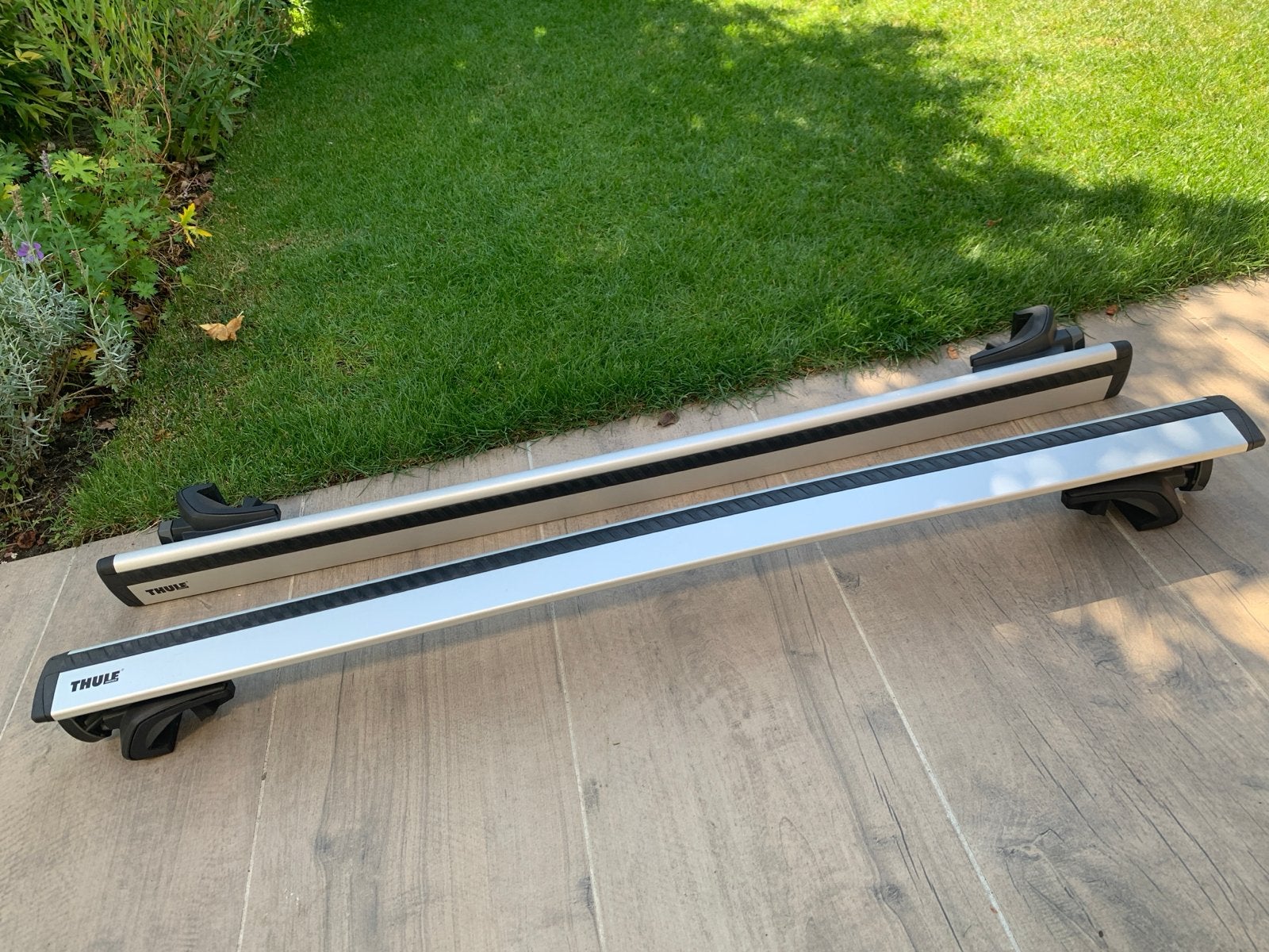Thule dakdragers aluminium BMW 5-serie Touring 5-dr, Ophalen, Zo goed als nieuw
