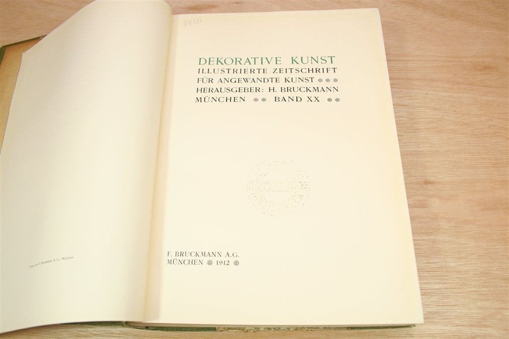 Dekorative Kunst 1912 — Toegepaste Kunst & Interieurs, Ophalen of Verzenden