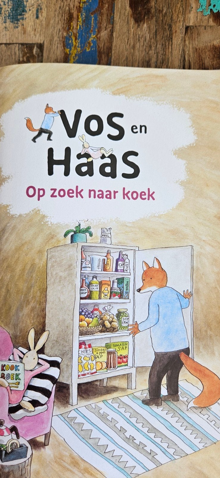 Vos en Haas boeken: Een buur, Het voorleesboek, Op zoek naar, Ophalen of Verzenden, Zo goed als nieuw, Sylvia Vanden Heede & Thé Tjong-Khing