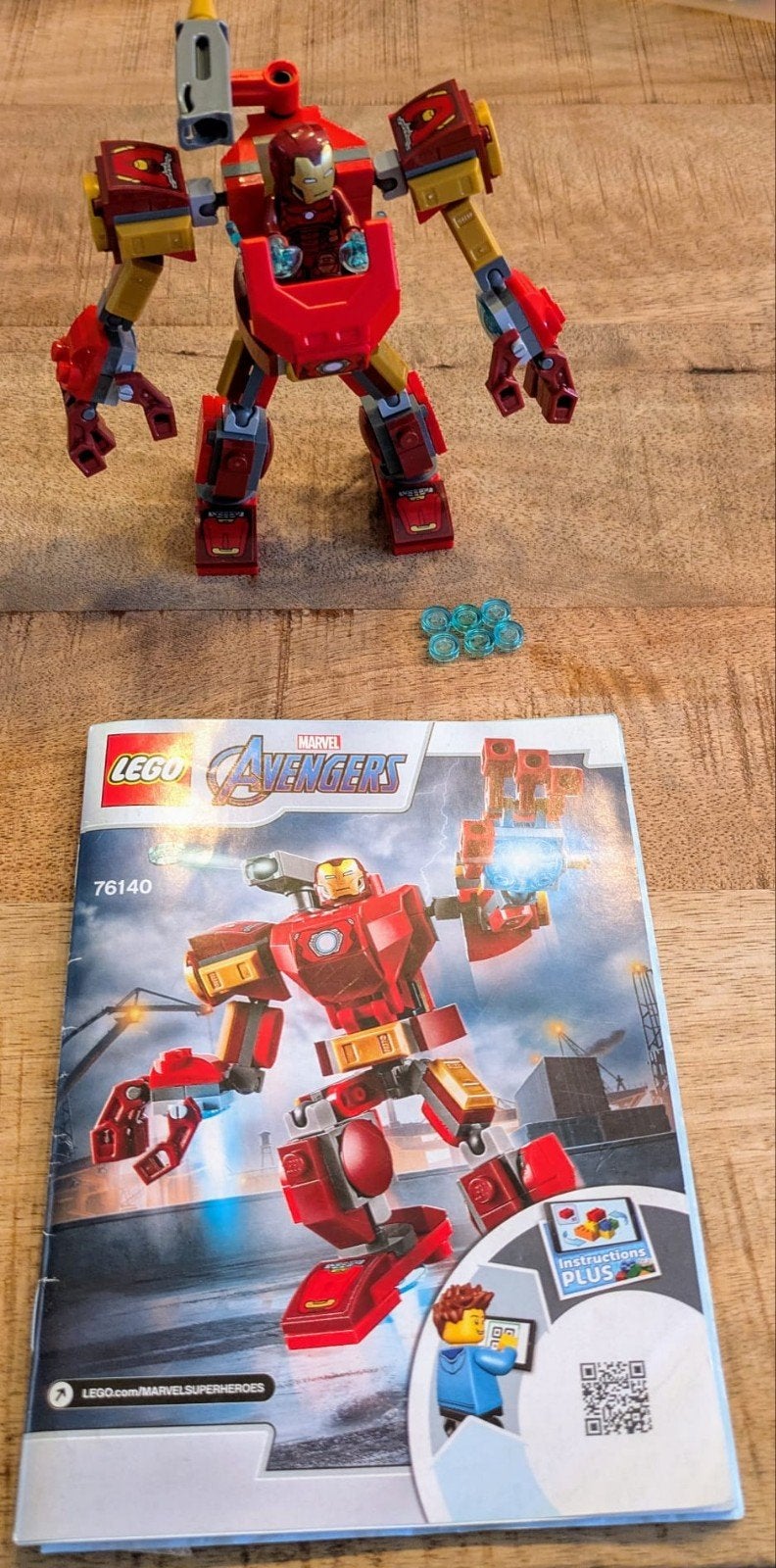 LEGO Marvel Avengers Iron Man Mech (76140) - Complete Set, Aastvej 1, 7190 Billund, Denemarken, Ophalen of Verzenden, Zo goed als nieuw