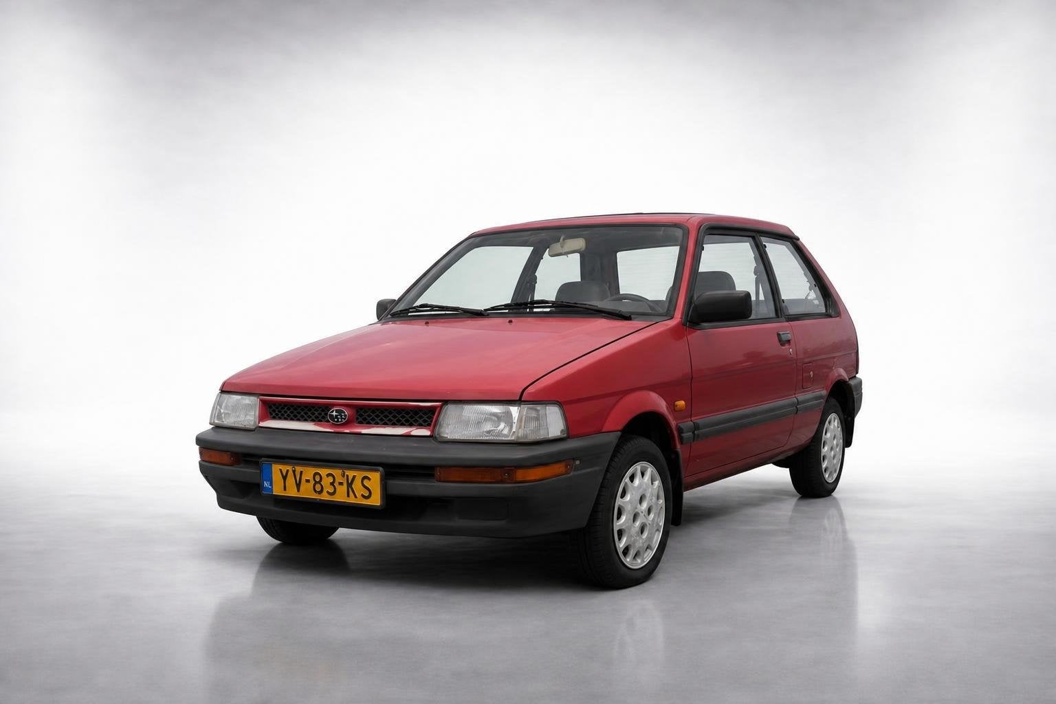 Subaru Justy 1.2 S II |oldtimer| 1e eigenaar| jaar APK, Auto's, Subaru, Voorwielaandrijving, Justy, Gebruikt, 770 kg