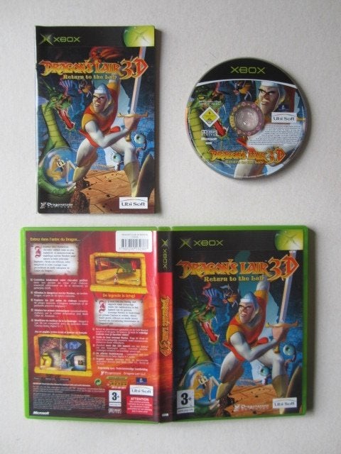 Dragon's Lair Xbox, Avontuur en Actie, Vanaf 18 jaar, 1 speler, Nieuw