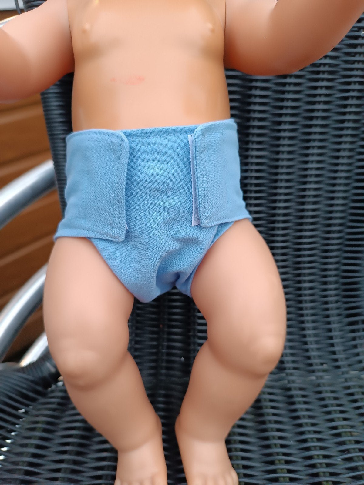 Poppenluier voor Baby Born - Blauw, Ophalen of Verzenden, Nieuw, Babypop