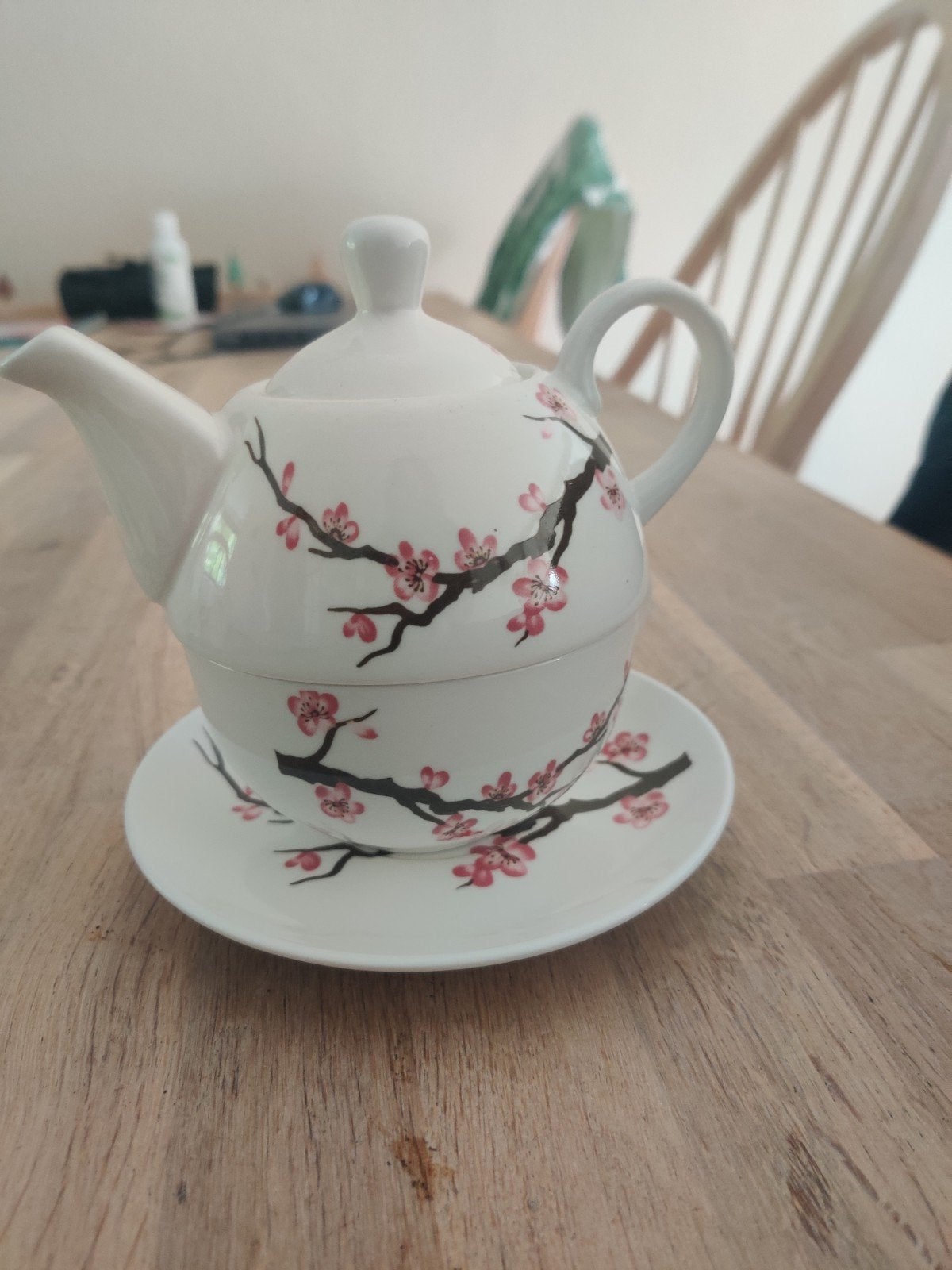 Theepot, Ophalen