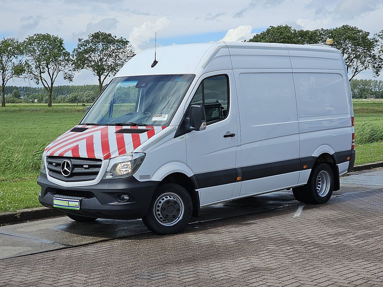 MERCEDES-BENZ SPRINTER 519 l2h2 v6 3.0ltr airco, Auto's, Gebruikt, Euro 6, 190 pk, Mercedes-Benz