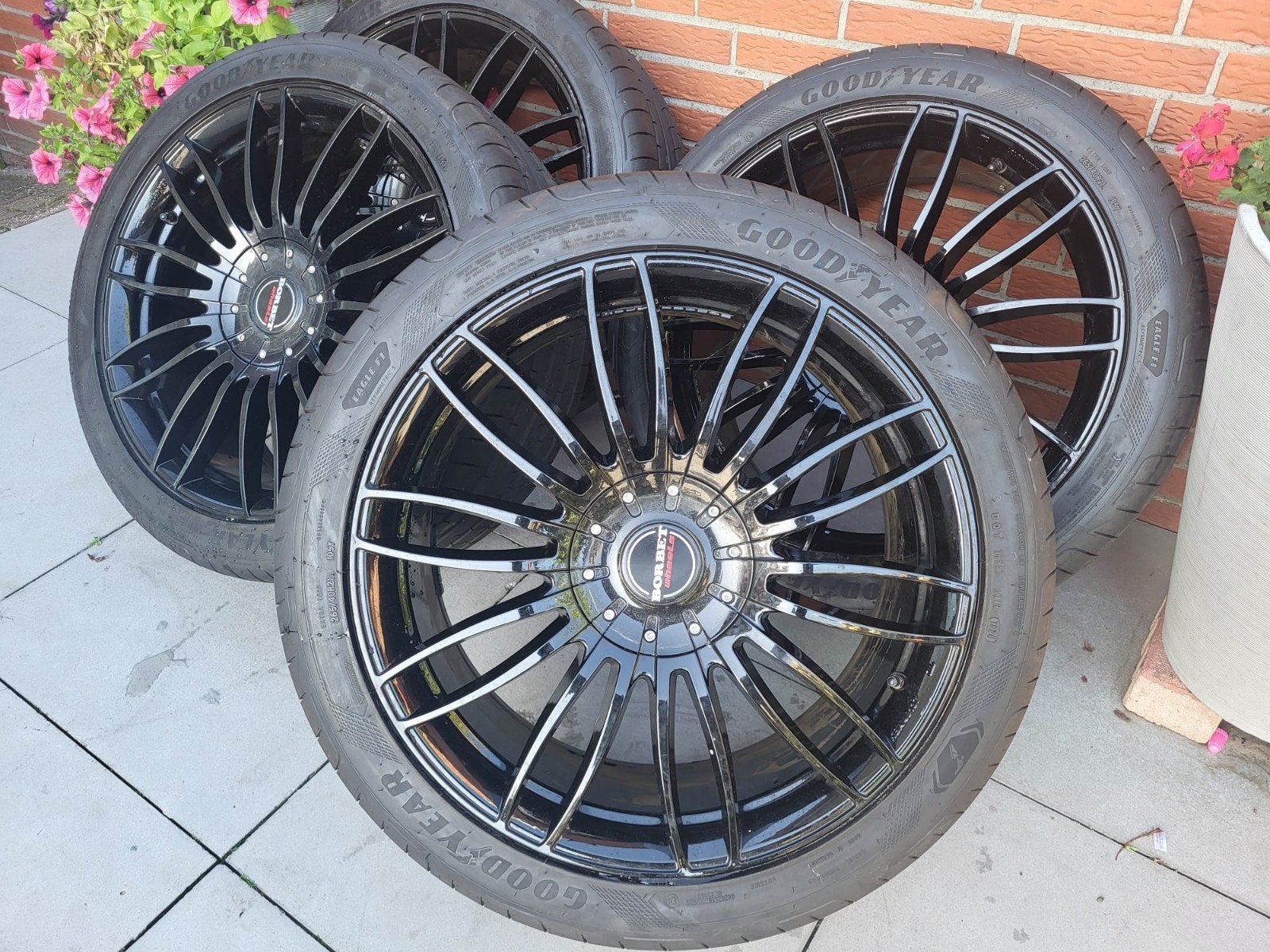 Borbet Velgen 265/40/21 inch met nieuwe Goodyear zomerbande, Auto-onderdelen, Ophalen of Verzenden