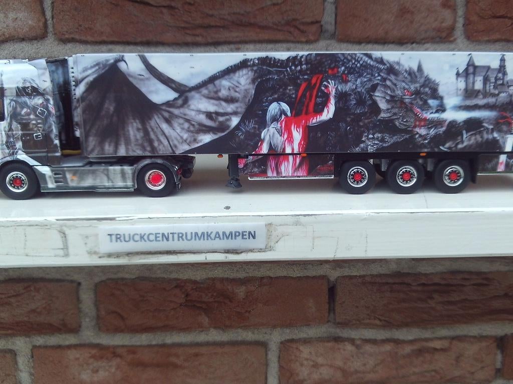WSI  Daf  XF  Super  Space  Cab   Heide  Logistik, Hobby en Vrije tijd, Ophalen of Verzenden, Nieuw, Bus of Vrachtwagen, Wsi