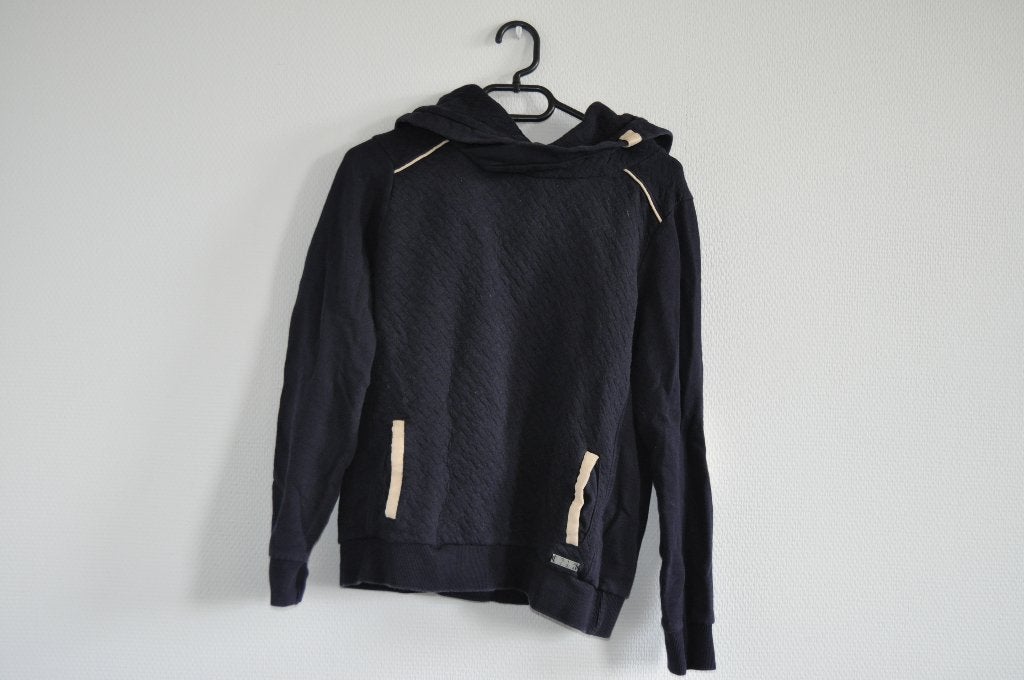 donkerblauwe trui, Kleding | Dames, Truien en Vesten, Maat 38/40 (M), Blauw, Ophalen of Verzenden, Gedragen