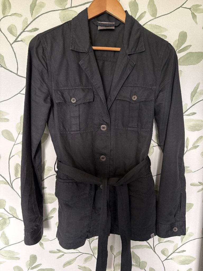 Penn & Ink antraciet grijze blazer jasje small 36, Penn & Ink, Ophalen of Verzenden, Zo goed als nieuw, Jasje