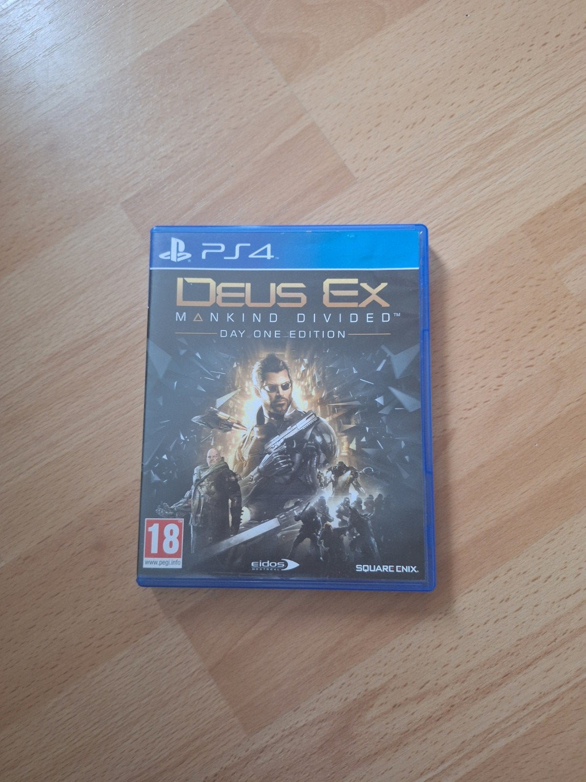 Deus Ex: Mankind Divided PS4 - Zo goed als nieuw, Ophalen of Verzenden, Zo goed als nieuw, Met games