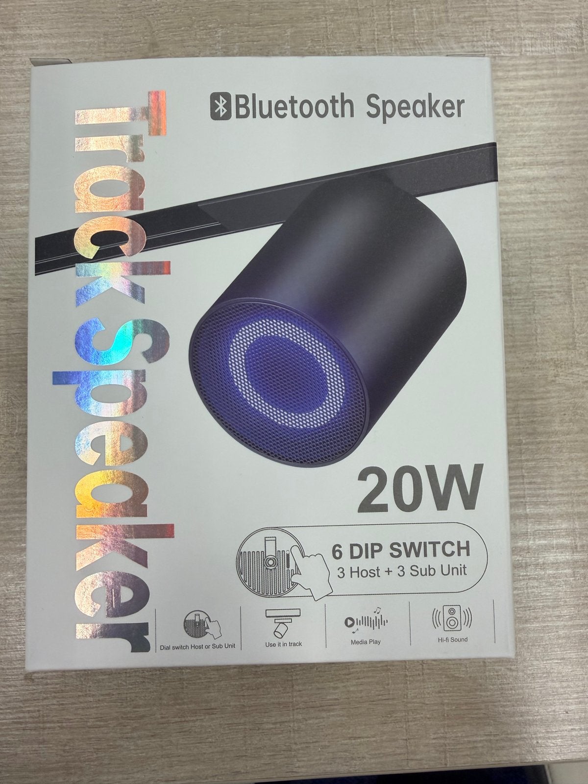 Track Bluetooth Speaker - 20W Hi-Fi Stereo Geluid, Audio, Tv en Foto, Overige merken, Overige typen, Nieuw, Ophalen of Verzenden