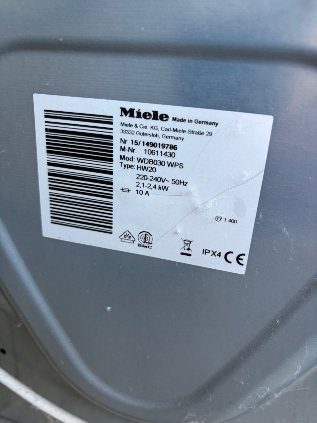 Nette wasmachine, Witgoed en Apparatuur, Ophalen of Verzenden, Zo goed als nieuw, 85 tot 90 cm, 1200 tot 1600 toeren