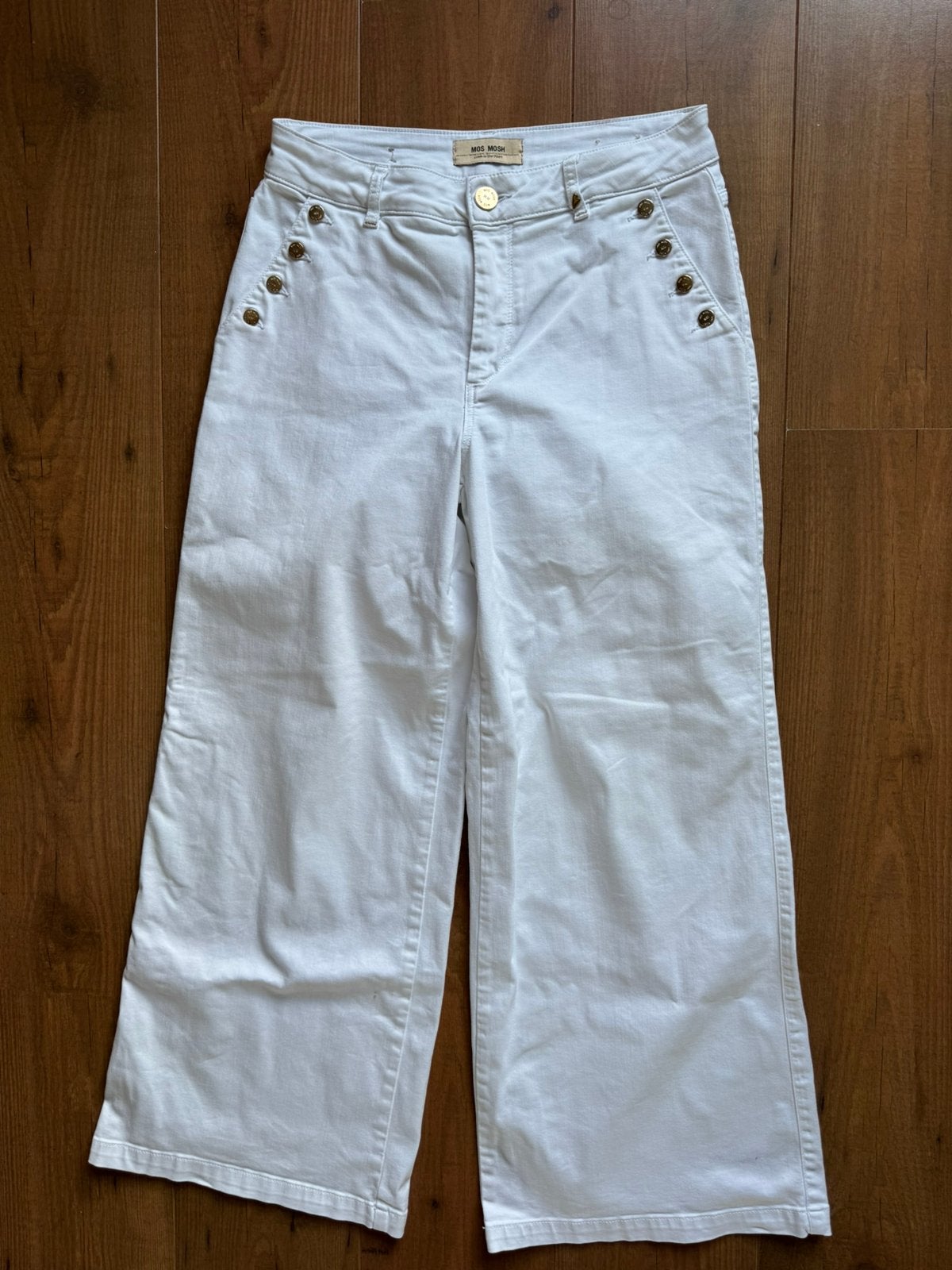 MOS MOSH witte broek maat 29 nieuwstaat, Ophalen of Verzenden, Zo goed als nieuw, Wit, W28 - W29 (confectie 36)