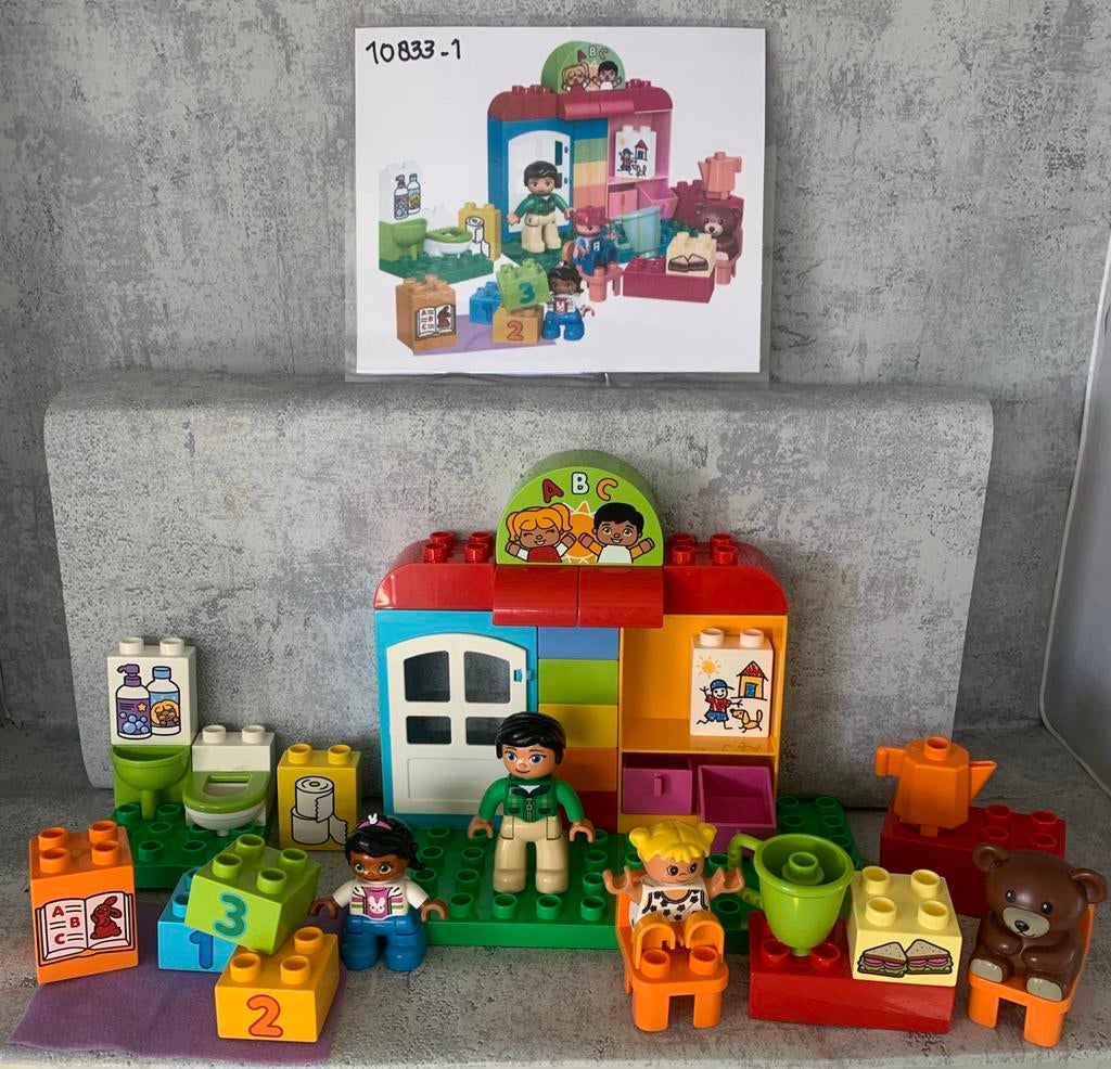 LEGO Duplo Mijn Eerste Speelhuis 10833 - Compleet, Kinderen en Baby's, Speelgoed | Duplo en Lego, Gebruikt, Ophalen of Verzenden