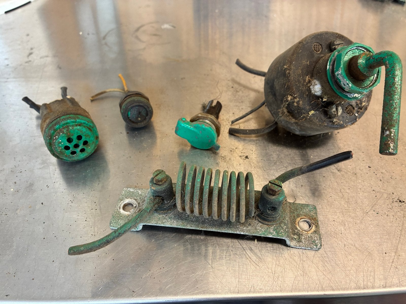 Dashboard onderdelen oldtimer trekker Deutz Fahr Eicher, Ophalen of Verzenden, Gebruikt, Oldtimer onderdelen