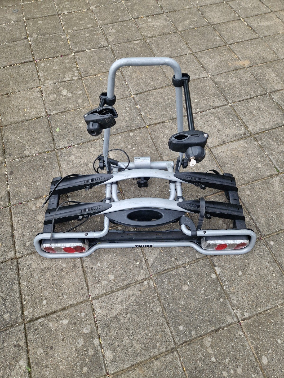 Thule  fietsdrager, Ophalen, Gebruikt, 2 fietsen, Trekhaakdrager
