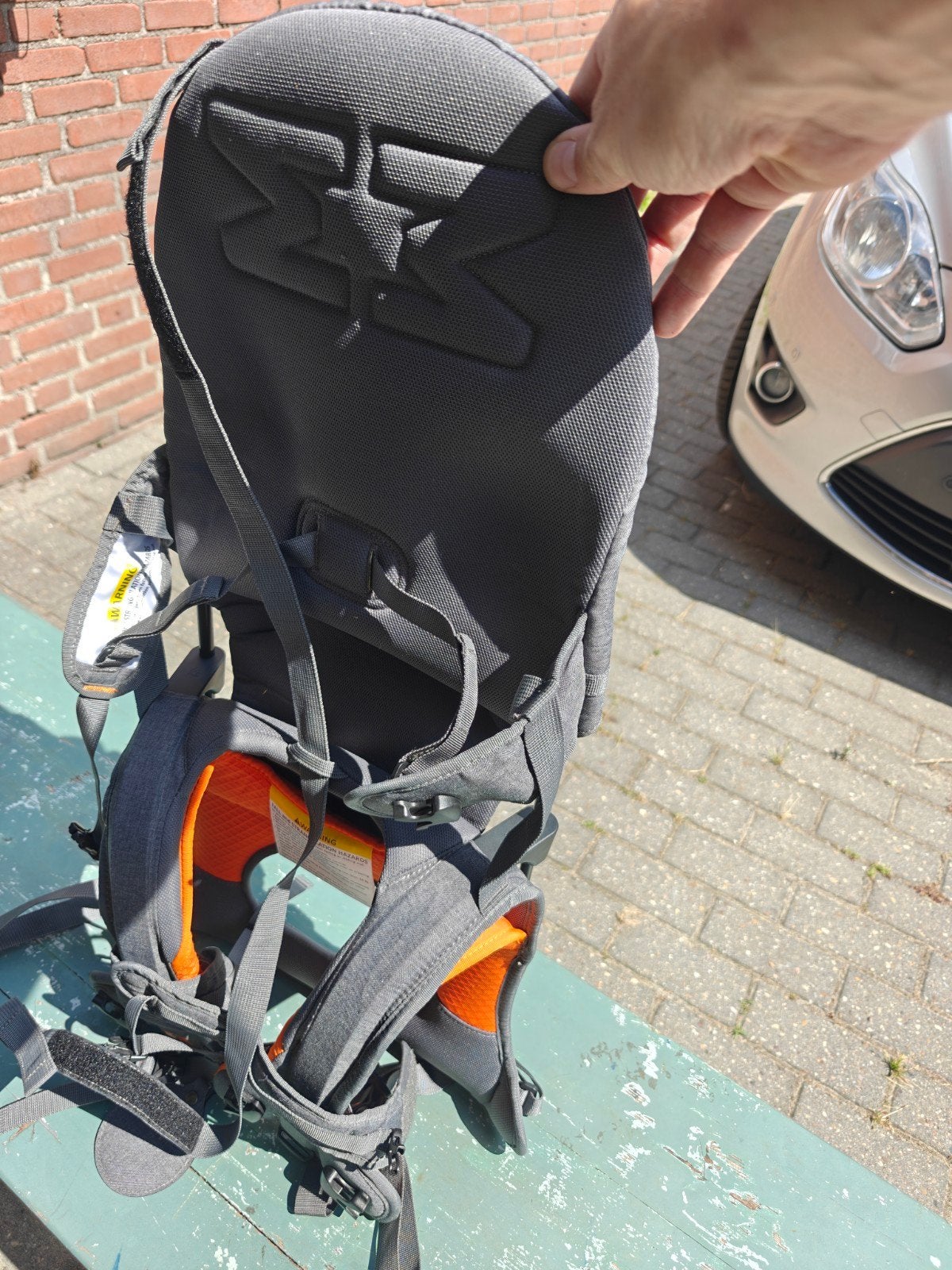 Minimeis rugdrager - Zo goed als nieuw, Kinderen en Baby's, Babydragers en Draagdoeken, Overige typen, Zo goed als nieuw, Rug