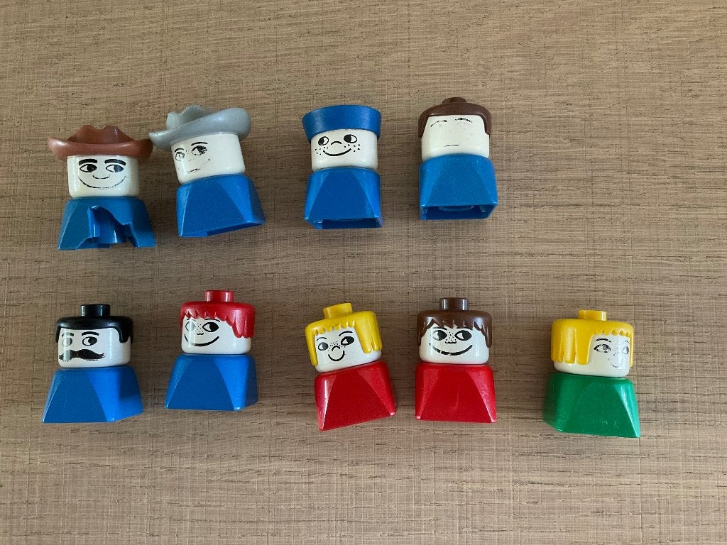 Vintage Duplo poppetjes, Ophalen of Verzenden, Gebruikt, Duplo