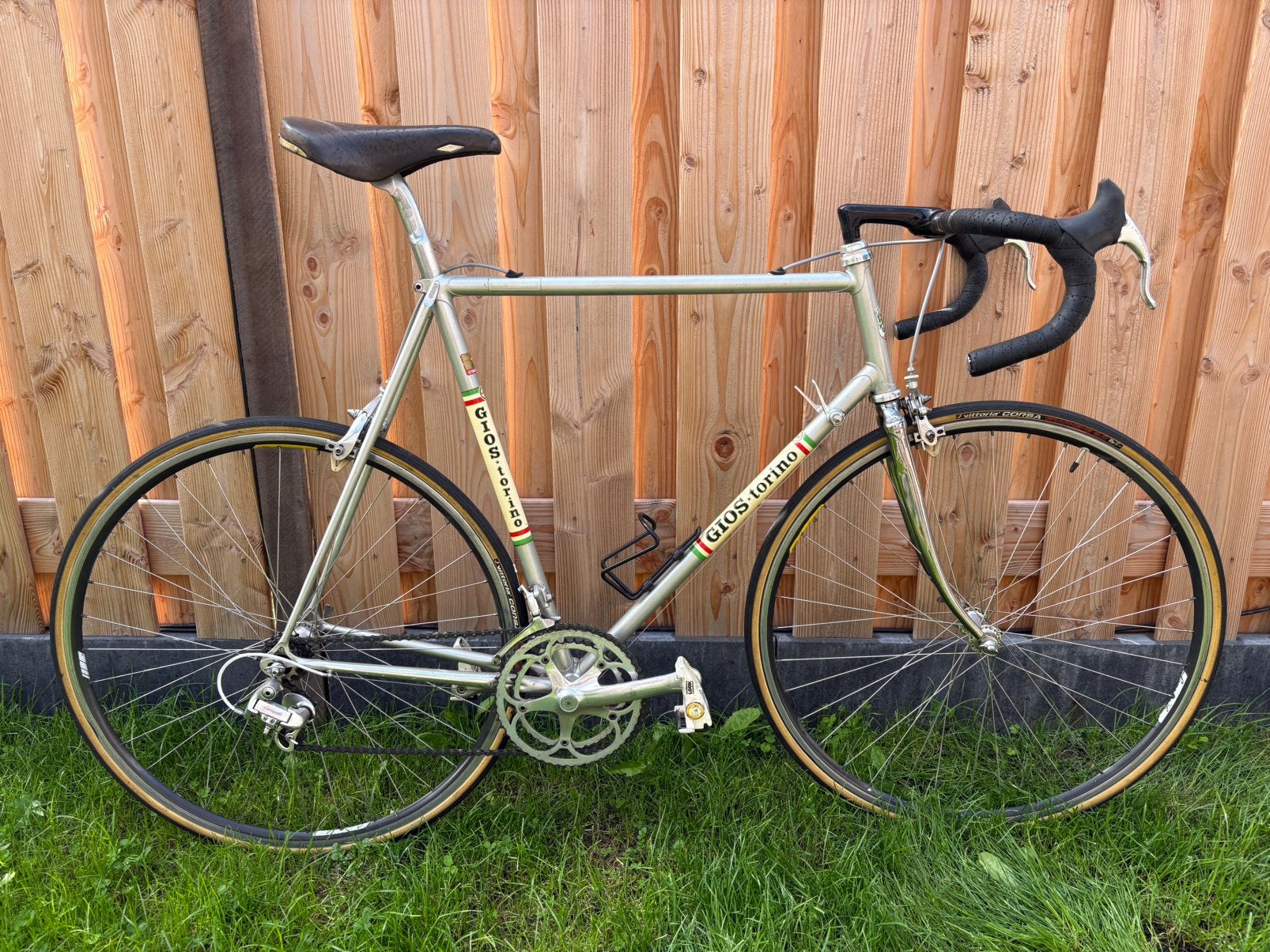 Gios Torino Professional 1986 compleet Campagnolo, 28 inch, Velgrem, Zo goed als nieuw, 61 tot 65 cm