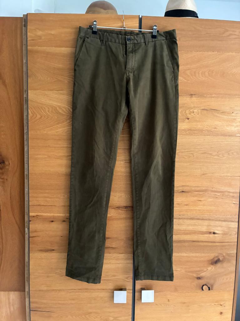 Heren broek, groen, scotch&soda, Ophalen of Verzenden, Gedragen, Overige maten, Groen