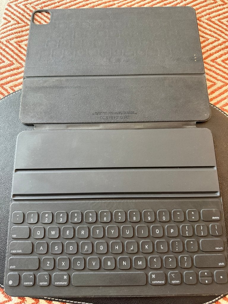Apple Smart Keyboard Folio for iPad Pro 12.9 A2039, Computers en Software, Tablet-hoezen, Gebruikt, Ophalen of Verzenden, Apple