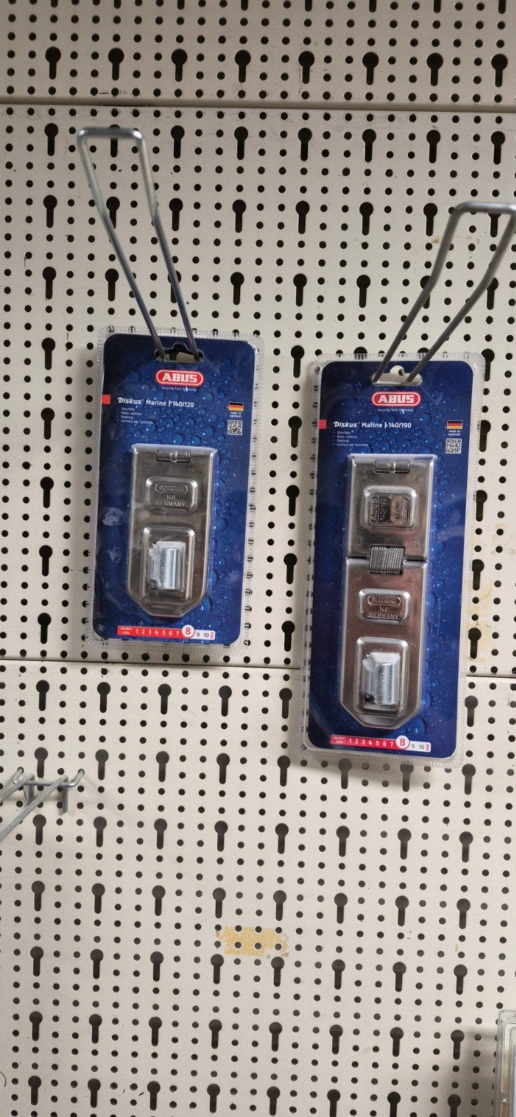 ABUS Diskus Marine Hangsloten - Diverse Maten, Ophalen of Verzenden, Nieuw, Rvs, Slot