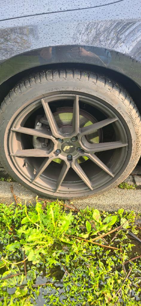 19"  inch wielen van Japan racing, 235 mm, Band(en), Zomerbanden, Ophalen