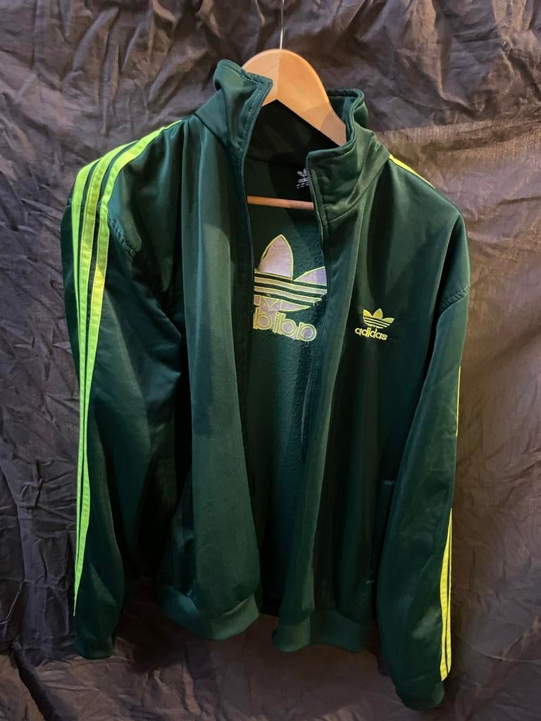Adidas trainingspak - Groen - Maat 2XL - Zo goed als nieuw, Ophalen of Verzenden, Zo goed als nieuw, Groen