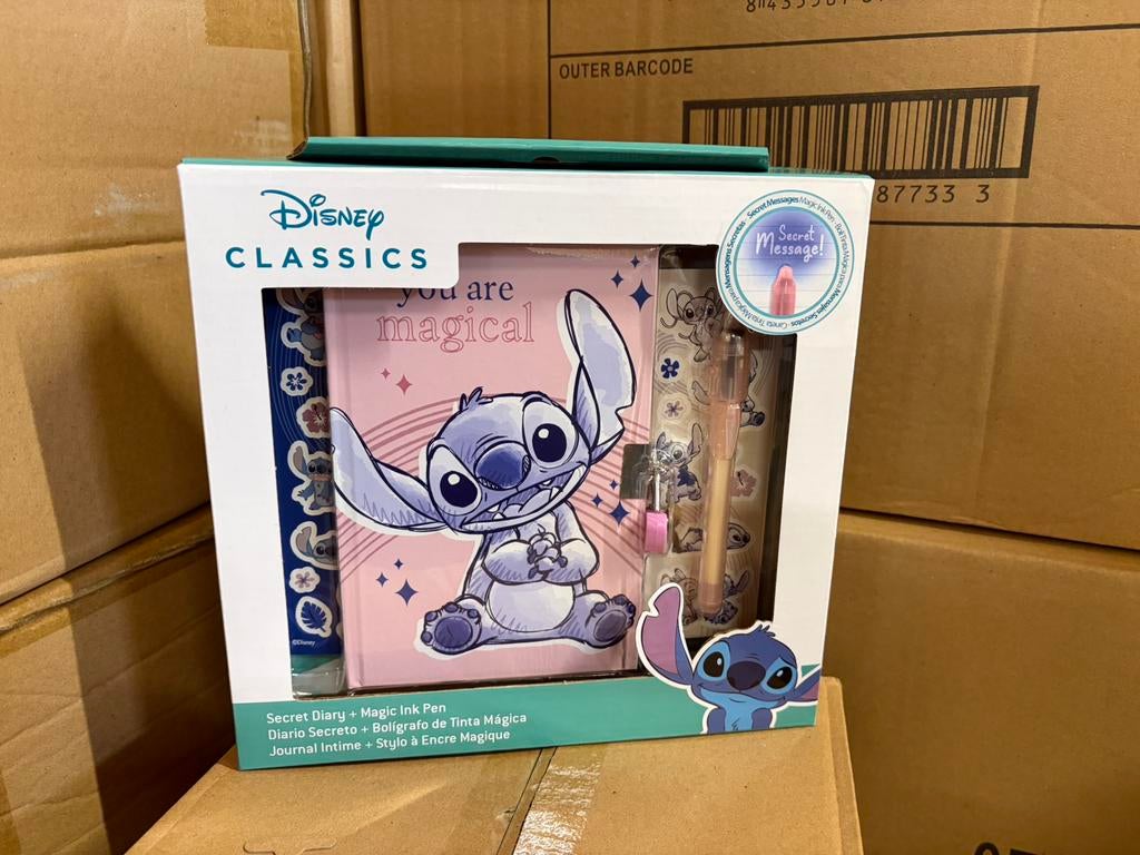 Partijhandel: 2016 x Disney Stitch dagboek, Ophalen, Zo goed als nieuw