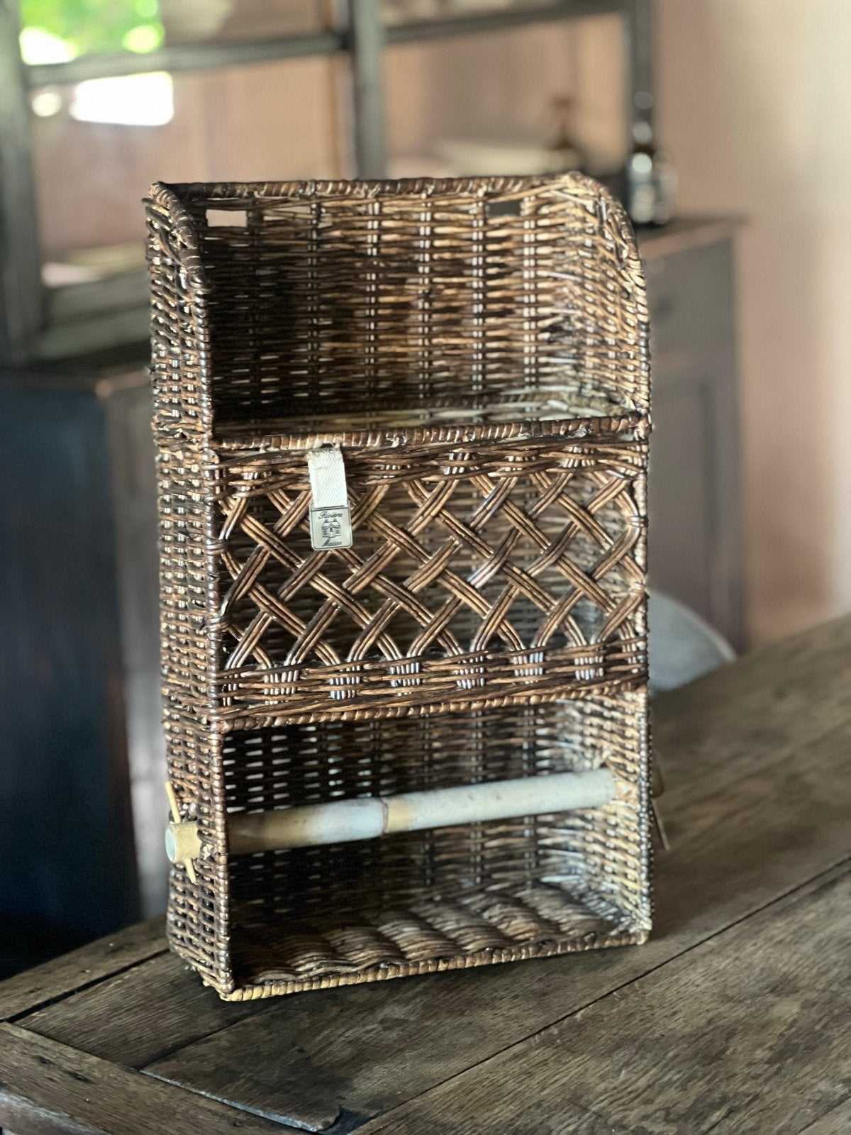 Rivièra Maison Rustic Rotan Keukenorganiser, Overige typen, Ophalen of Verzenden, Bruin, Riviera Maison